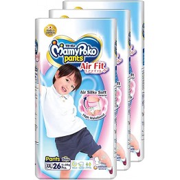 Mamy Poko Air Fit Pants XXL26 (Boy) X  3 Packs